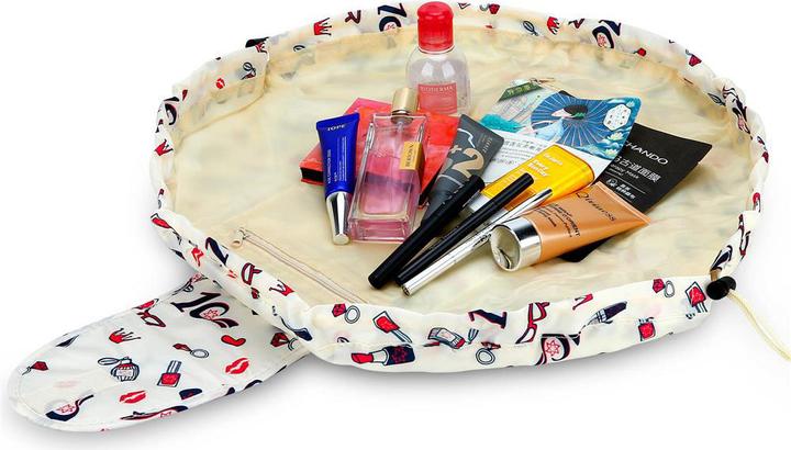 Immagine prodotto Intirilife Borsa per cosmetici in CREMA GIRLY MOTIVE