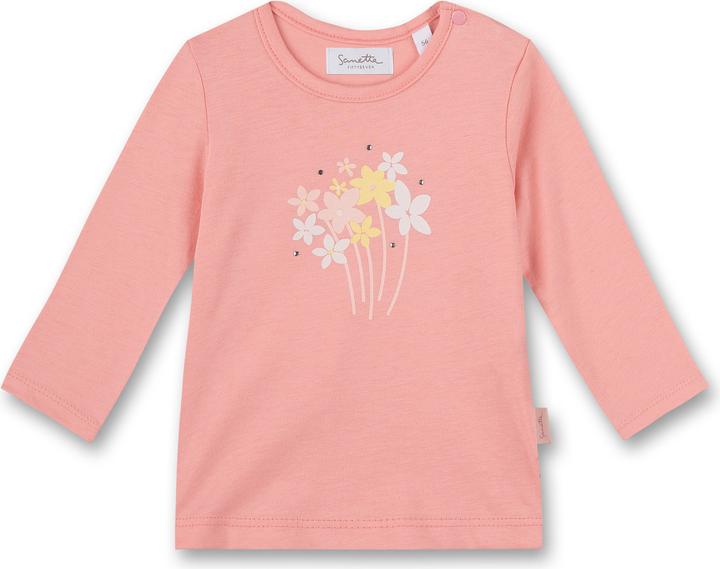 Sanetta Baby -Shirt langarm Blume (56)