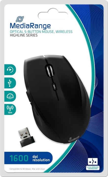 Image du produit MediaRange MROS208 (Sans fil)