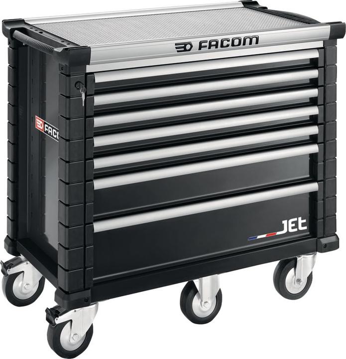 Facom JETM5 werkplaatswagen met 7 laden Zwart (7 x)