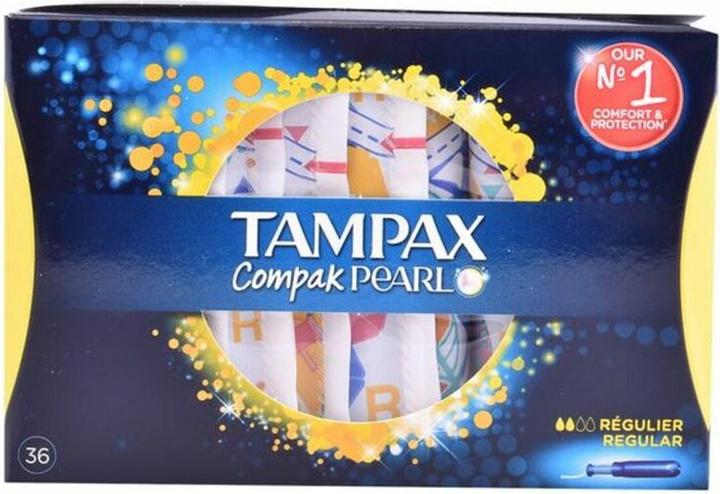 Tampax PEARL COMPAK tampón regular 36 uds (36 x, Regular)