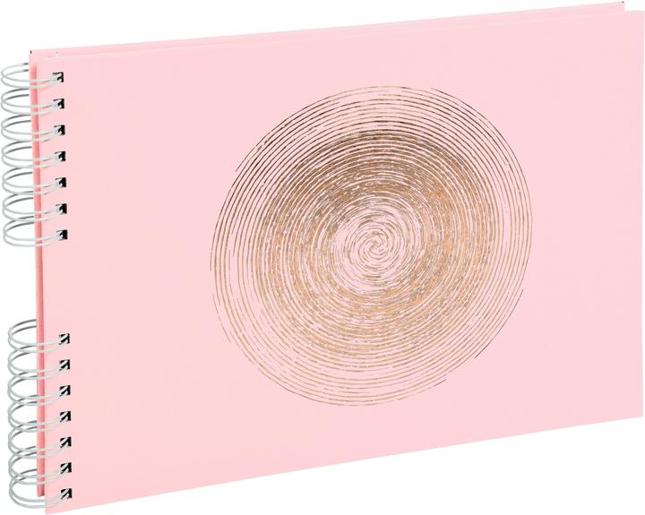 Actual product image Exacompta Photo spiral album Ellipse, 320 x 220 mm, pink (10 x 15 cm)