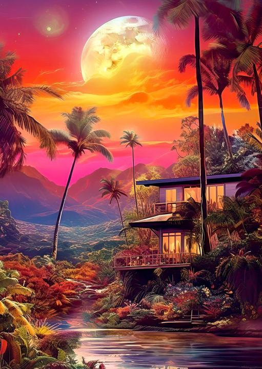 Actual product image Enjoy Puzzle Puzzle 1000 pieces - Charming Twilight (1000 pieces)