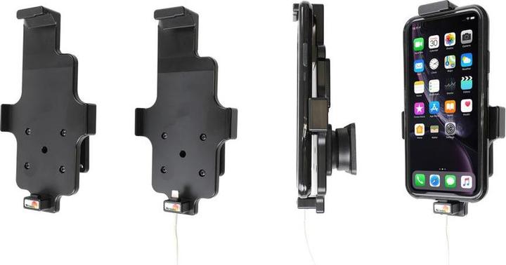 Produktbild Brodit Halter (Befestigung oben) für APPLE iPhone XR, für Schutzhüllen, max: Höhe 150-165mm Breite