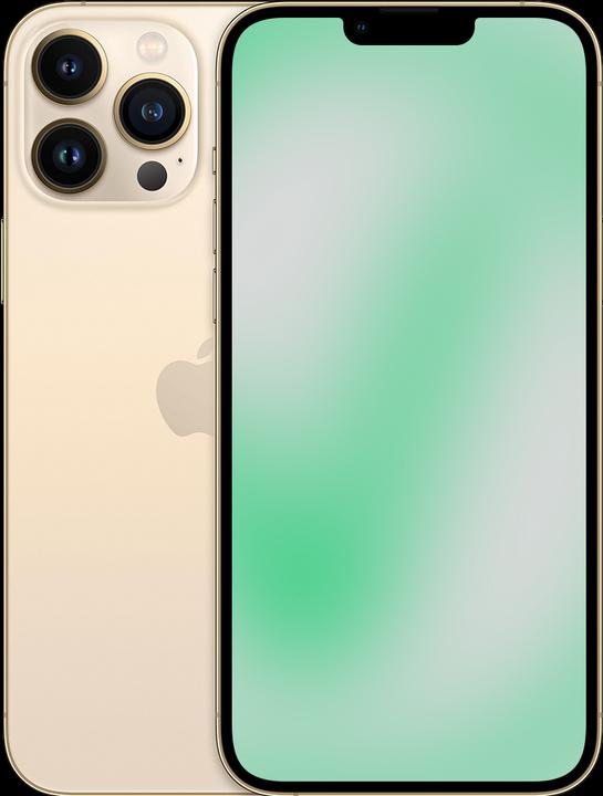 Immagine prodotto Revendo iPhone 13 Pro Max (128 GB, Oro, 6.70", 16 Mpx, SIM + eSIM, D / Accettabile)