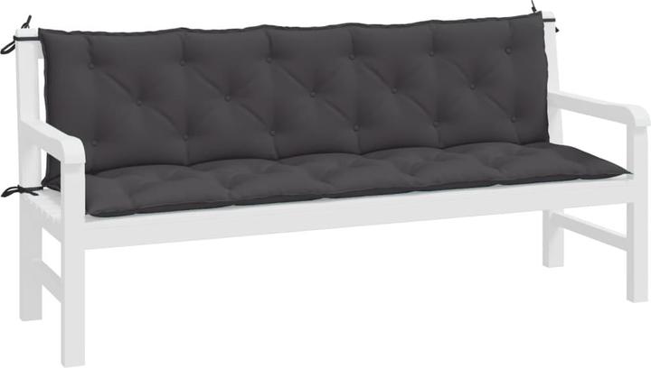 Immagine prodotto VidaXL Cuscini per panca da giardino 2 pezzi. Tessuto O x Ford (180 x 50 x 7 cm)