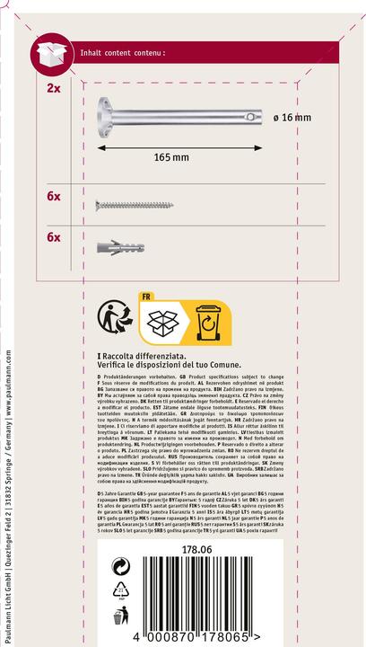Immagine prodotto Paulmann Deflettore/Sospensione