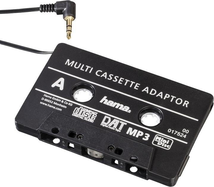 Actual product image Hama Car cassette adapter for smartphone