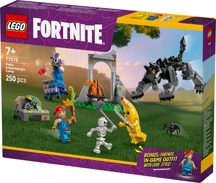 Produktbild LEGO Das Lager von Schali und der Zündkerzenkünstlerin (77075, LEGO Fortnite)