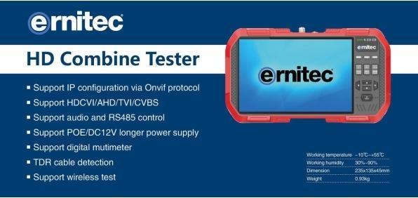 Immagine prodotto Ernitec Monitor di prova touch screen da 7 pollici