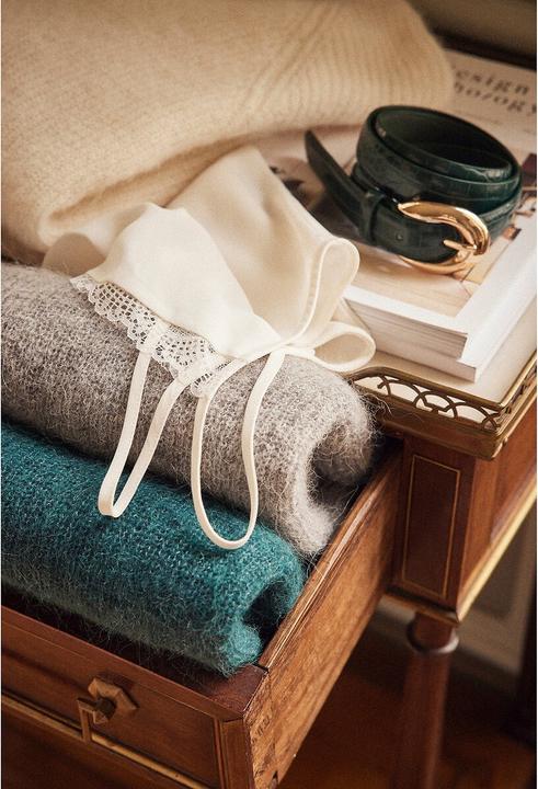 Produktbild La Redoute Collections Pullover mit Stehkragen (S)