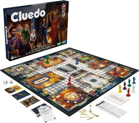 Immagine prodotto Hasbro Gioco Cluedo, Gioco da tavolo, Detective, 8 anni, 45 min, Gioco per famiglie (Danese)