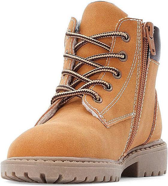Produktbild La Redoute Collections Gefütterte Boots mit Schnürung und Reissverschluss (26)