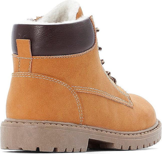 Produktbild La Redoute Collections Gefütterte Boots mit Schnürung und Reissverschluss (26)