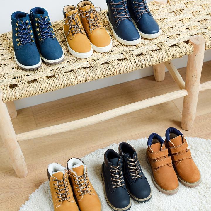 Immagine prodotto La Redoute Collections Stivali foderati con allacciatura e chiusura a zip (33)