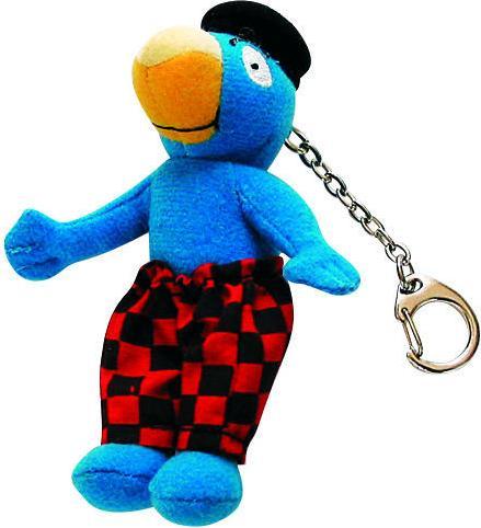 Actual product image Globi Keychain
