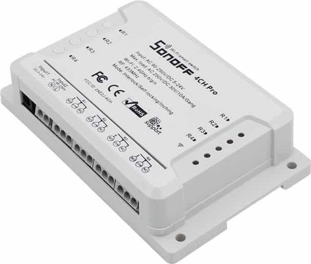 Immagine prodotto Sonoff 4CHPROR3 Attuatore di commutazione WLAN (Attuatore dell'interruttore)
