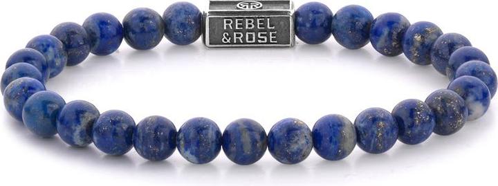 Image du produit Rebel & Rose Bracelet Lapis Lazuli RR-6S002-S-M Femme (16.50 cm, Acier inoxydable, Lapis-lazuli)