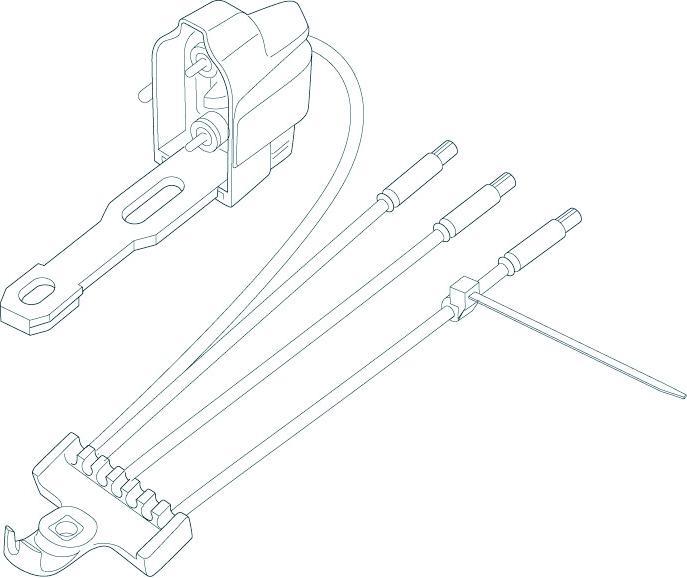 Actual product image Shimano Electric cable Dura-Ace Di2 EW-7973 internal cable routing