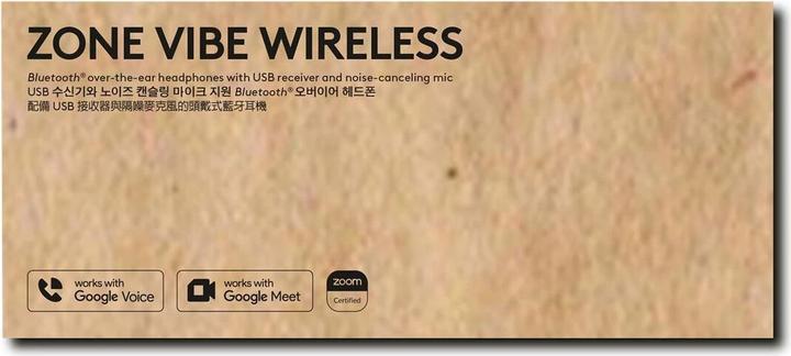 Actual product image Logitech Zone Vibe (Wireless, USB-C)