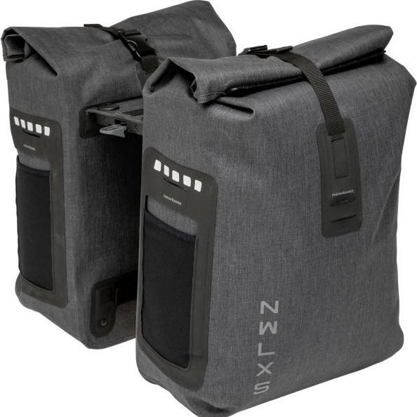 Image du produit New Looxs Sac Varo Double Pannier Rt Grey 40l (40 l, Sacoches)