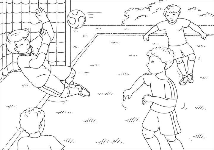 Actual product image Tessloff My most beautiful coloring book. Soccer