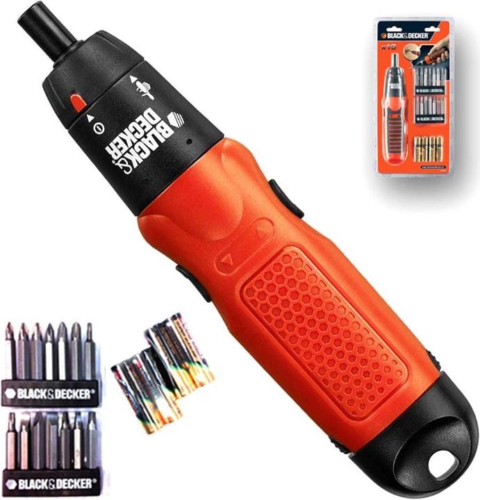 Black & Decker BatterieStabschrauberset (Akkubetrieb)