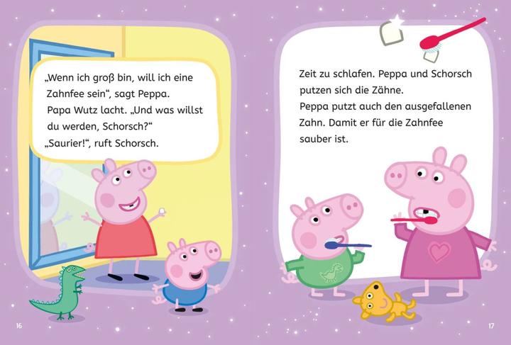 Produktbild Peppa Pig: Nacht-Geschichten mit Peppa Pig (Deutsch, Steffi Korda, 2023)