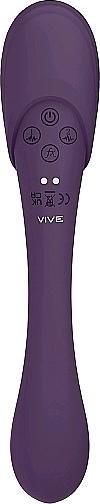 Image du produit Shots Double Ended Pulse Wave Air-Wave Bendable Vibrator