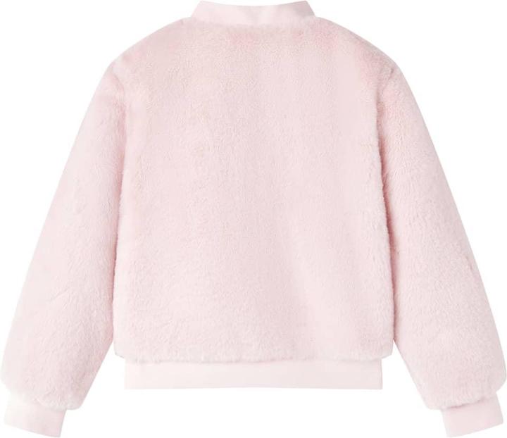 Immagine prodotto VidaXL Giacca da bambino in pelliccia ecologica rosa pallido 128,Materiale: Pelliccia ecologica (100 (128)