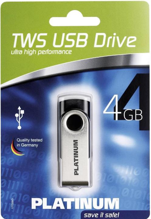 Immagine prodotto BestMedia Twister ad alta velocità (4 GB, USB 2.0)