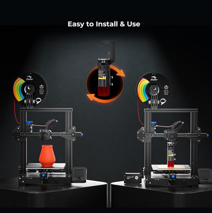 Image du produit Creality Module laser 10W avec boîtier de contrôle (Accessoire)