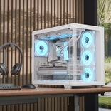 Produktbild AeroCool P500C-G-WT-v1 (mATX, Mini-ITX, ATX)