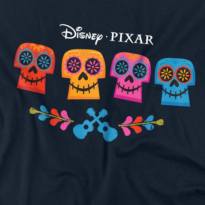 Actual product image La Maison du Coco Unisex Adult Skull Logo Full Color T-Shirt (S)