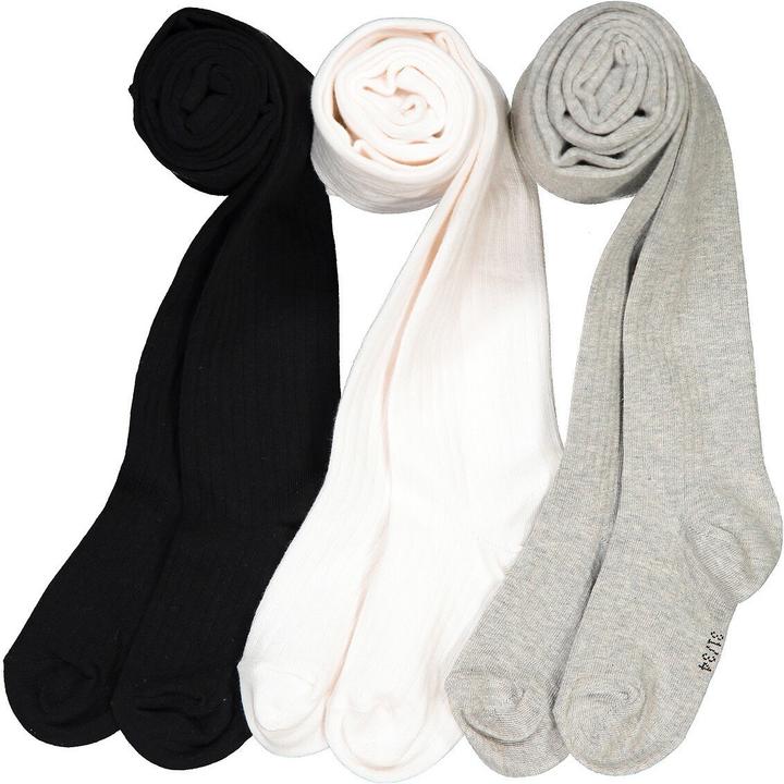 La Redoute Collections 3er-Pack gerippte Strumpfhosen