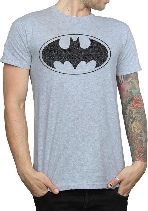 Actual product image Mens Batman One Colour Logo T-Shirt (XXL)