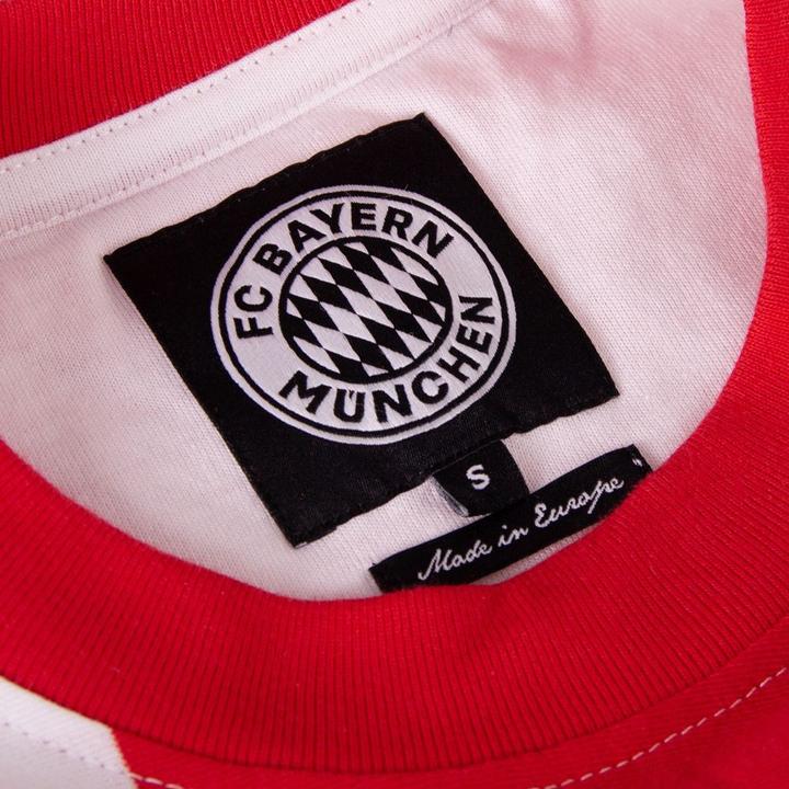 Actual product image Copa Football FC Bayern Munich 1971 - 72 Retro Shirt | Bayern Munich 1971 - 72 Vintage Shirt (S)