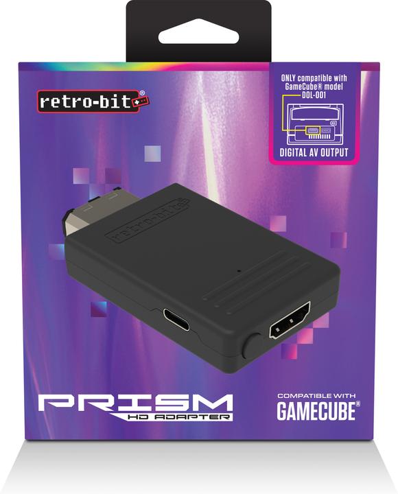 Productafbeelding retro-bit Prism HD Adapter voor Gamecube - Accessoires - Nintendo GAMECUBE