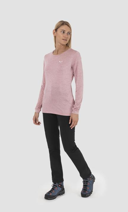 Immagine prodotto Salewa Maglietta Puez Melange Dry L/S da donna (46, 3XL)