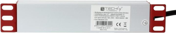 Immagine prodotto Techly Distributore di energia I-CASE M10-4ITY Rack Accessories (4 x, 1.80 m)