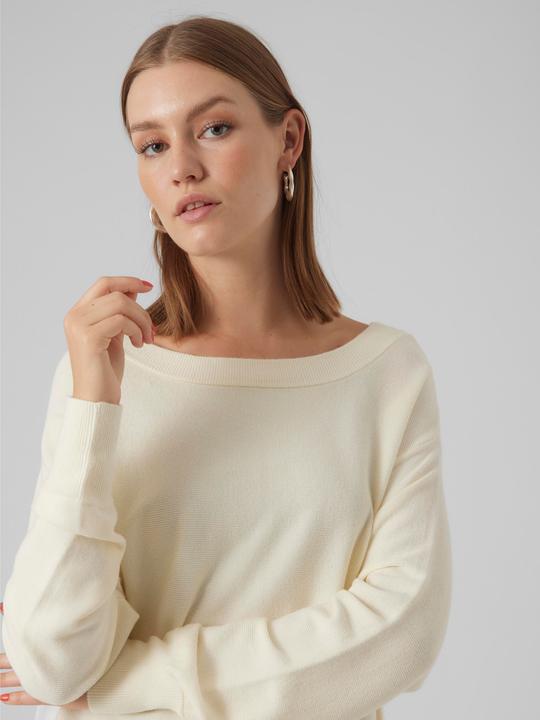 Produktbild Vero Moda VMNANCY LS BOATNECK PULLOVER GA EXC Strickpullover (L)