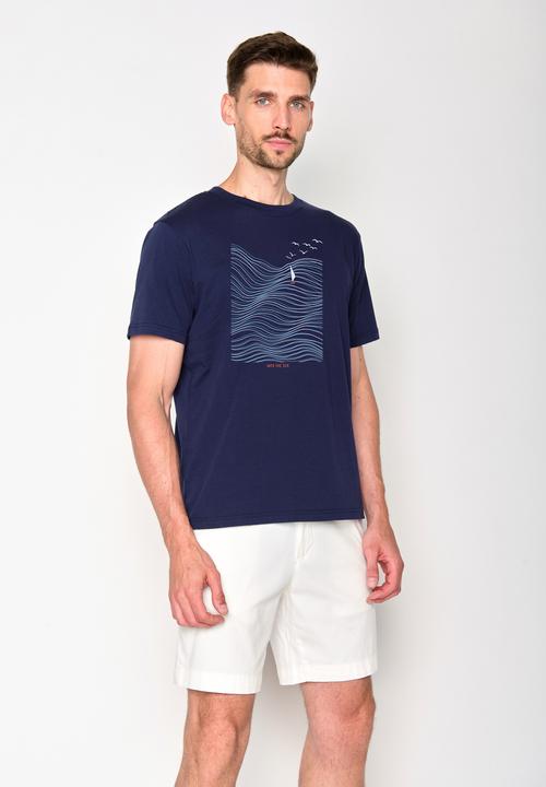 Actual product image Greenbomb Nature Sea Vibes Fusion T-Shirt (XL)