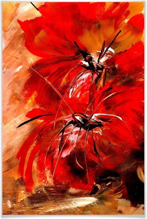 Produktbild Trenddeko Niksic - Feuerblumen (50 x 75 cm)
