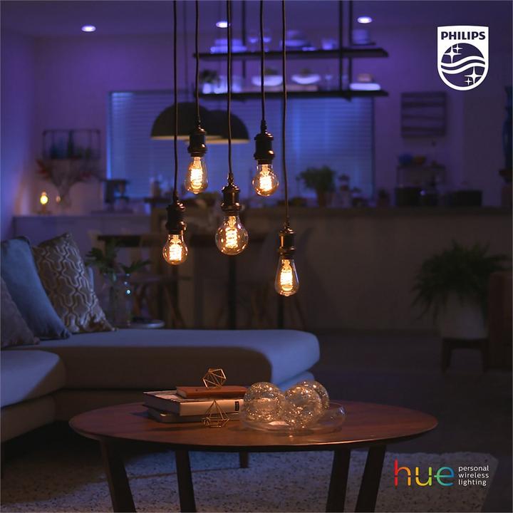 Actual product image Philips Hue White BT (E27, 7 W, 550 lm, 1 x, G)