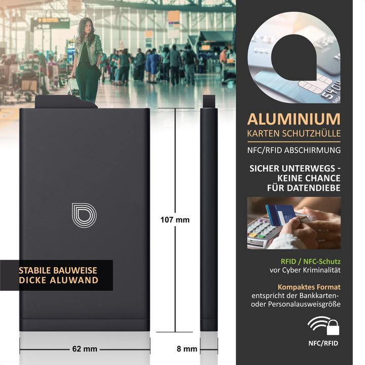 Actual product image Aplic RFID Blocker card case
