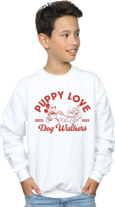 Actual product image Disney Boys Mickey Mouse Puppy Love Sweatshirt (152, 158)