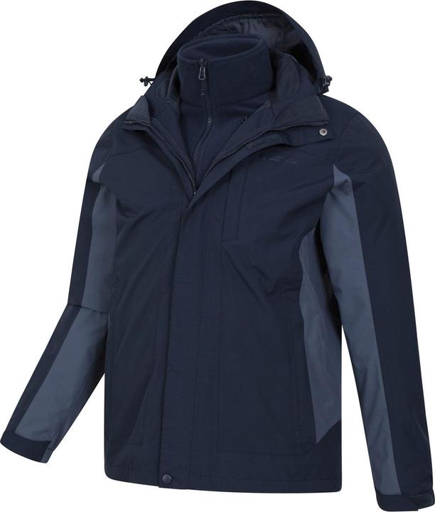 Produktbild Mountain Warehouse Thunderstorm Jacke wasserfest 3 in 1 (L)