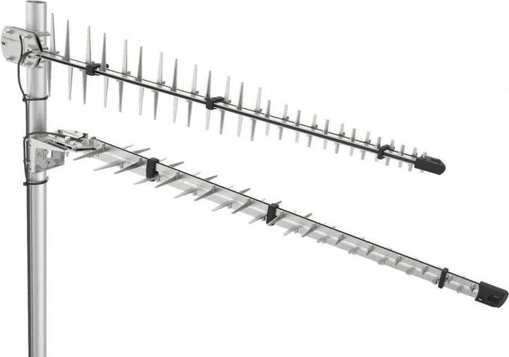Produktbild Poynting A-LPDA-0092-04 - LTE & 5G Richtantenne 692 - 3800 MHz, max. Gewinn 12dBi, 30cm Anschlusska (Parabolantenne, 12 dB, LTE)
