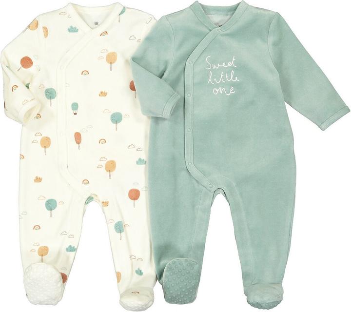 Actual product image La Redoute Collections Velvet romper suit (86)