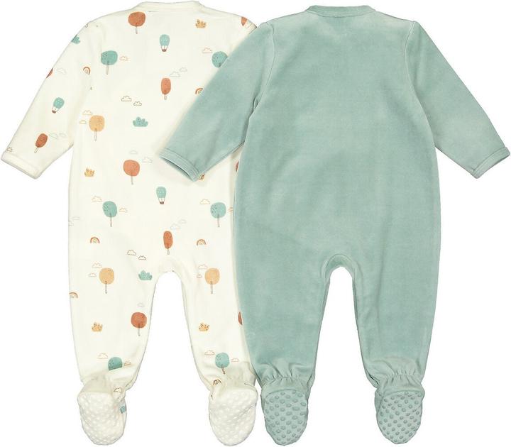 Actual product image La Redoute Collections Velvet romper suit (86)